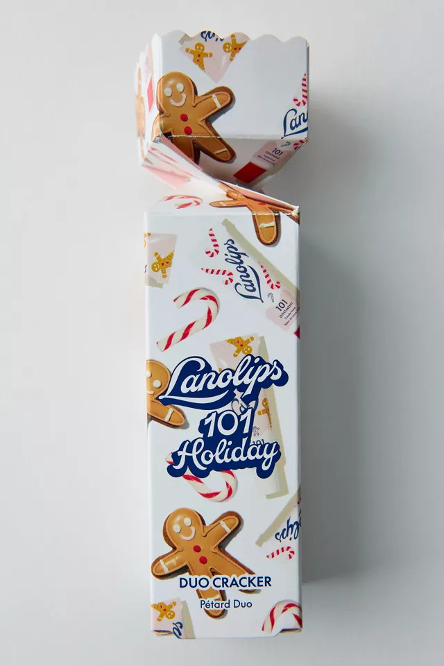 Lanolips 101 Holiday Lip Balm Gift Set in Duo Cracker at Urban Outfitters | Urban Outfitters (US and RoW)