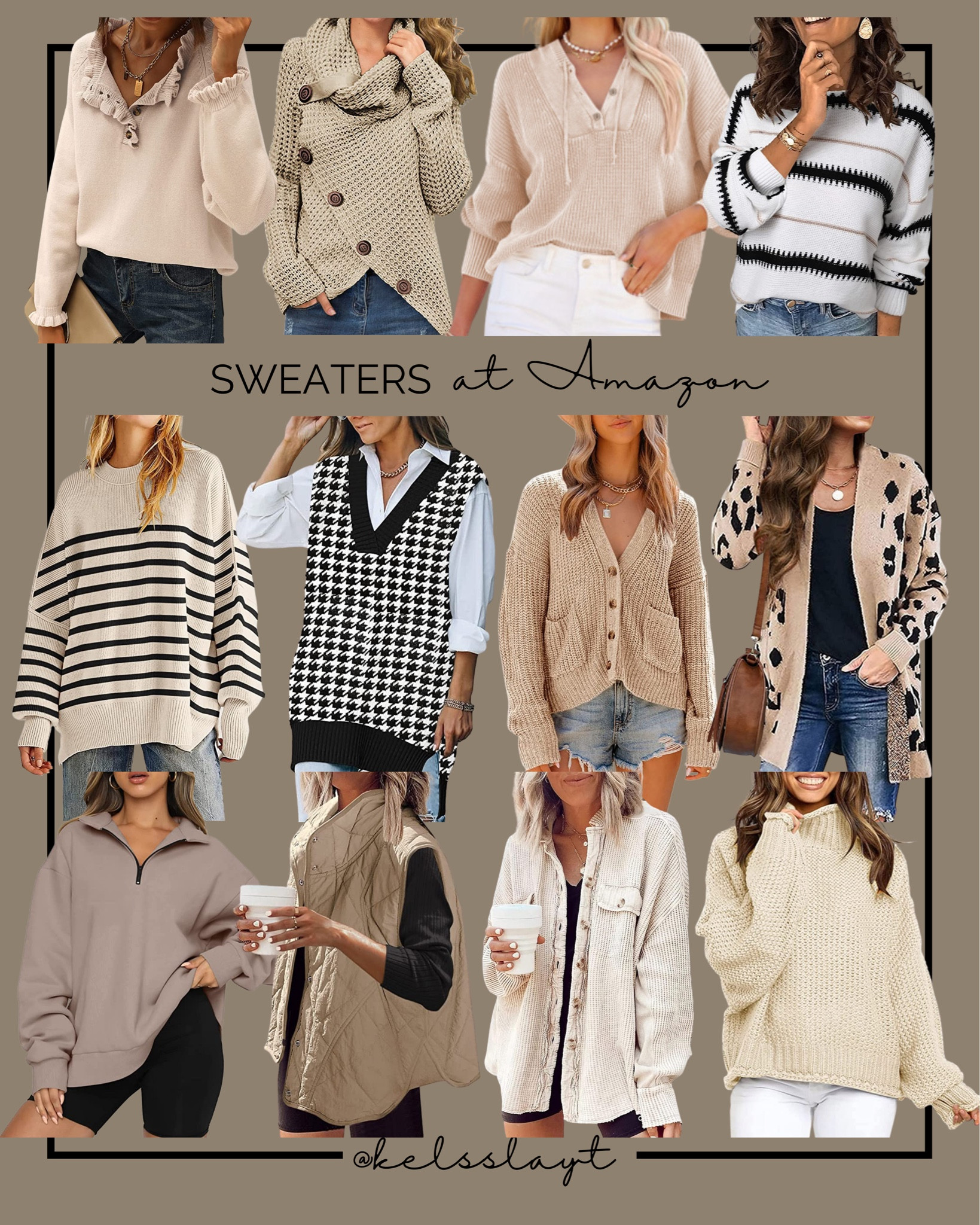 Amazon sweaters, sweater, neutral sweater, Amazon fashion 

#LTKSeasonal #LTKstyletip #LTKunder50