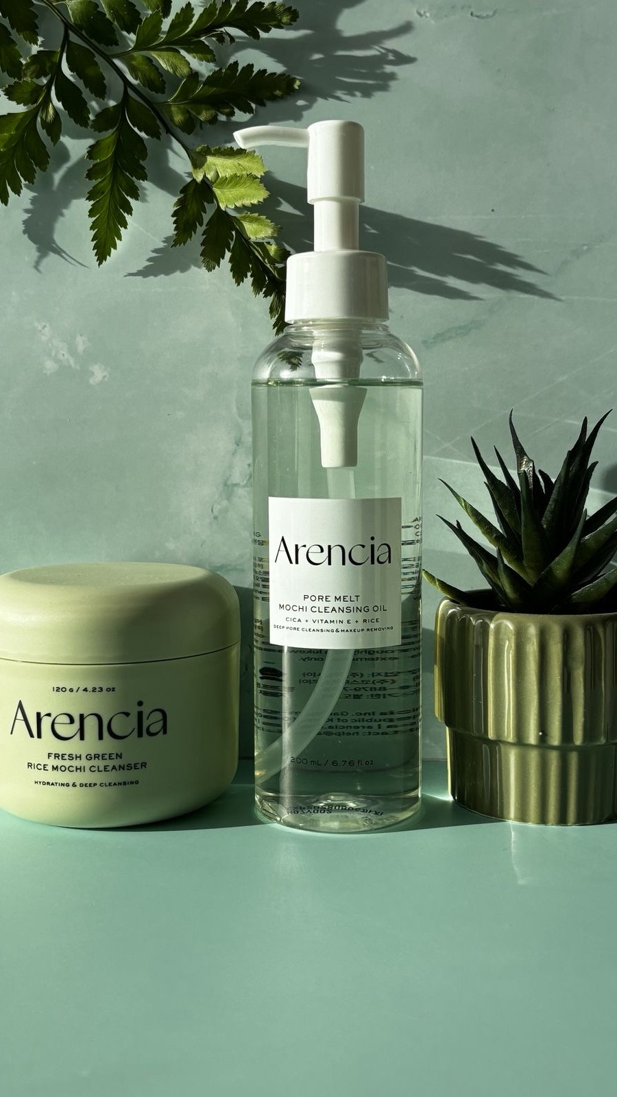 Doble limpieza para piel propensa a acné 🙂‍↕️✨
.
.
.
.
@arencia_global  #Arencia_yesstyle #Arencia #acne  #ricemochicleanser #mochicleansingoil