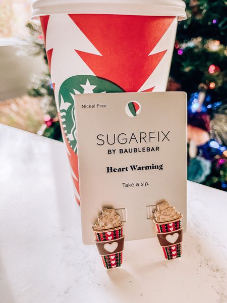 Sugarfix by Baublebar always has the cutest holiday earrings, and at such affordable price points. This year’s earring designs did not disappoint! Linking these peppermint mocha earrings & a couple other favs  

#LTKHoliday #LTKGiftGuide #LTKSeasonal