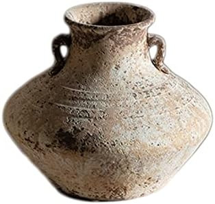 Accessories 22 Retro Handmade Vase Pottery Pot Retro Stoneware Flower Pot Japanese-Style Pottery Liv | Amazon (US)