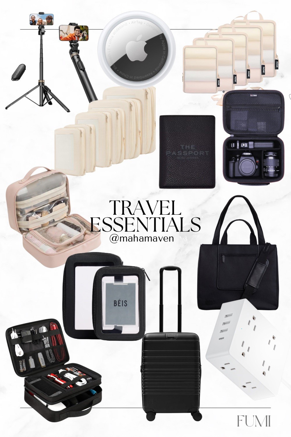 Travel essentials that keep me organized and comfortable on long and short trips  #giftguide #giftguideforher #cyberweek #cybermonday #blackfriday #mahamaven #fumi

#LTKCyberWeek #LTKGiftGuide #LTKTravel