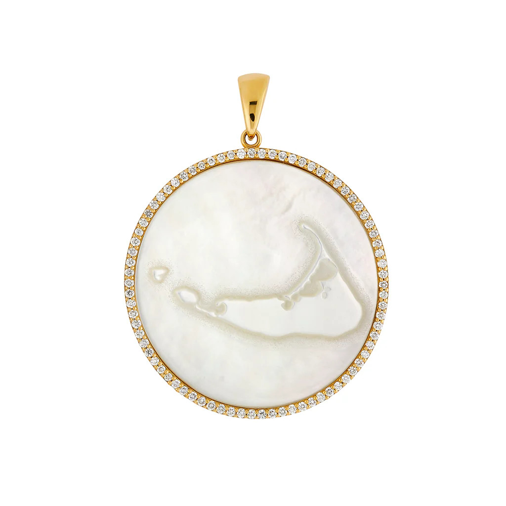 Diamond Nantucket Island Pendant | ASHA by ADM
