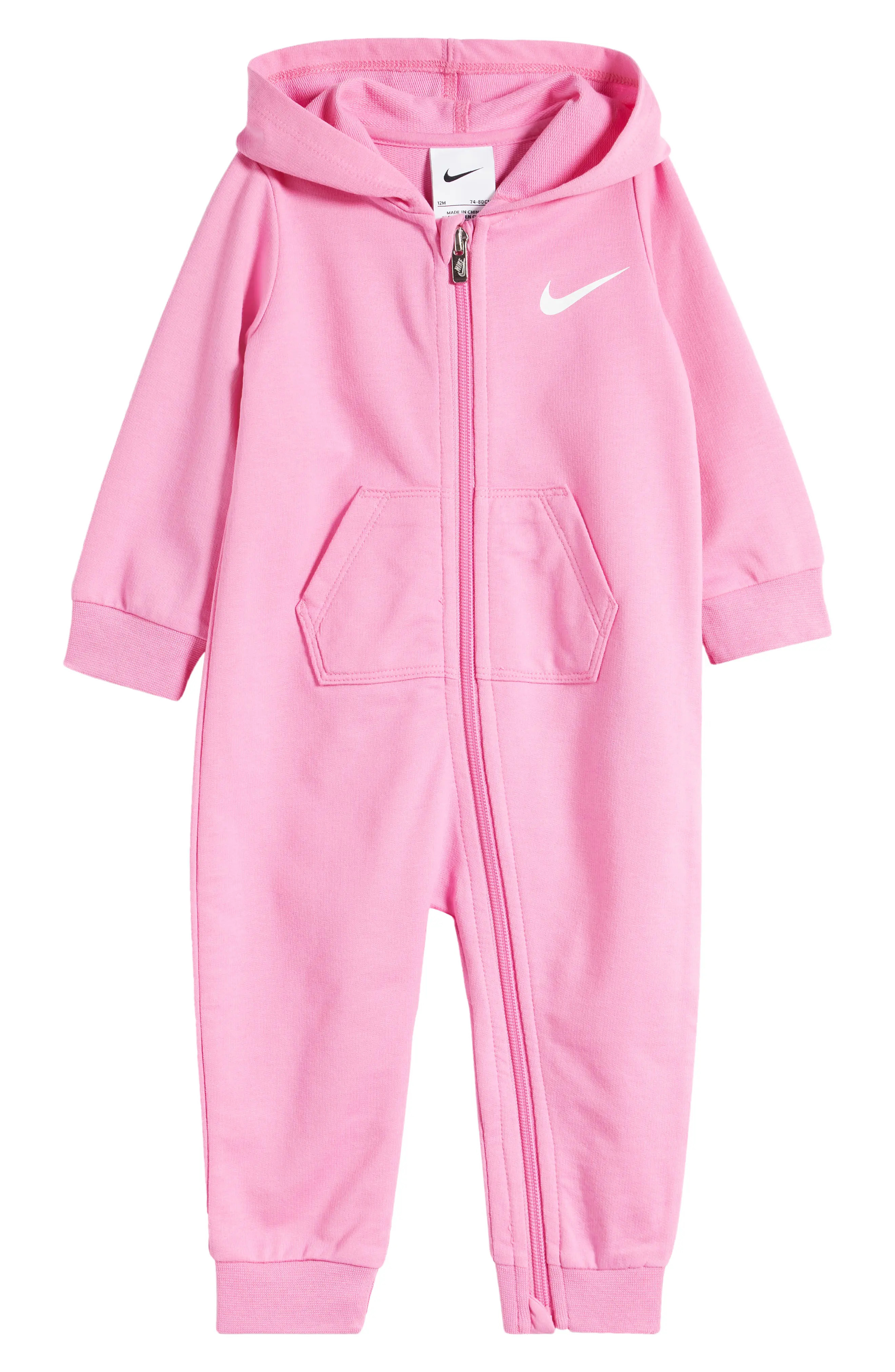 Nike Essential Hooded Cotton Blend Coverall (Women) | Nordstrom | Nordstrom