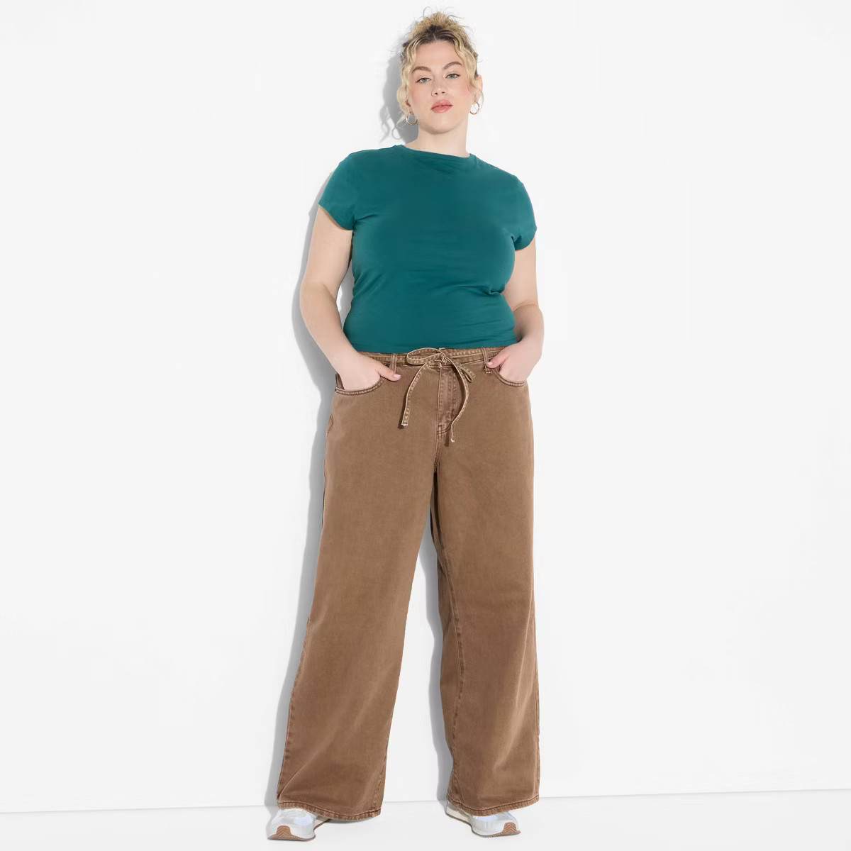 Women's Low-Rise Baggy Jeans - Wild Fable™ | Target