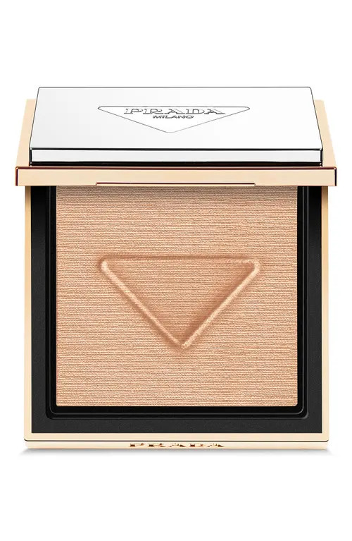 Prada Light Glowing Highlighter Powder in 01 Champagne at Nordstrom | Nordstrom