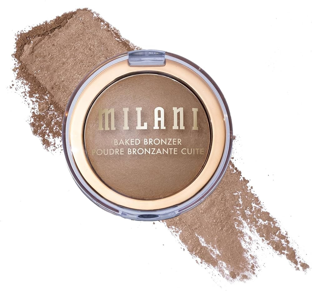 Milani Baked Bronzer - Long-Lasting Powder for Natural Sun-Kissed Glow- Lightweight, Buildable & ... | Amazon (US)