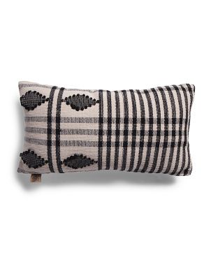 14x26 Embroidered Pillow | TJ Maxx