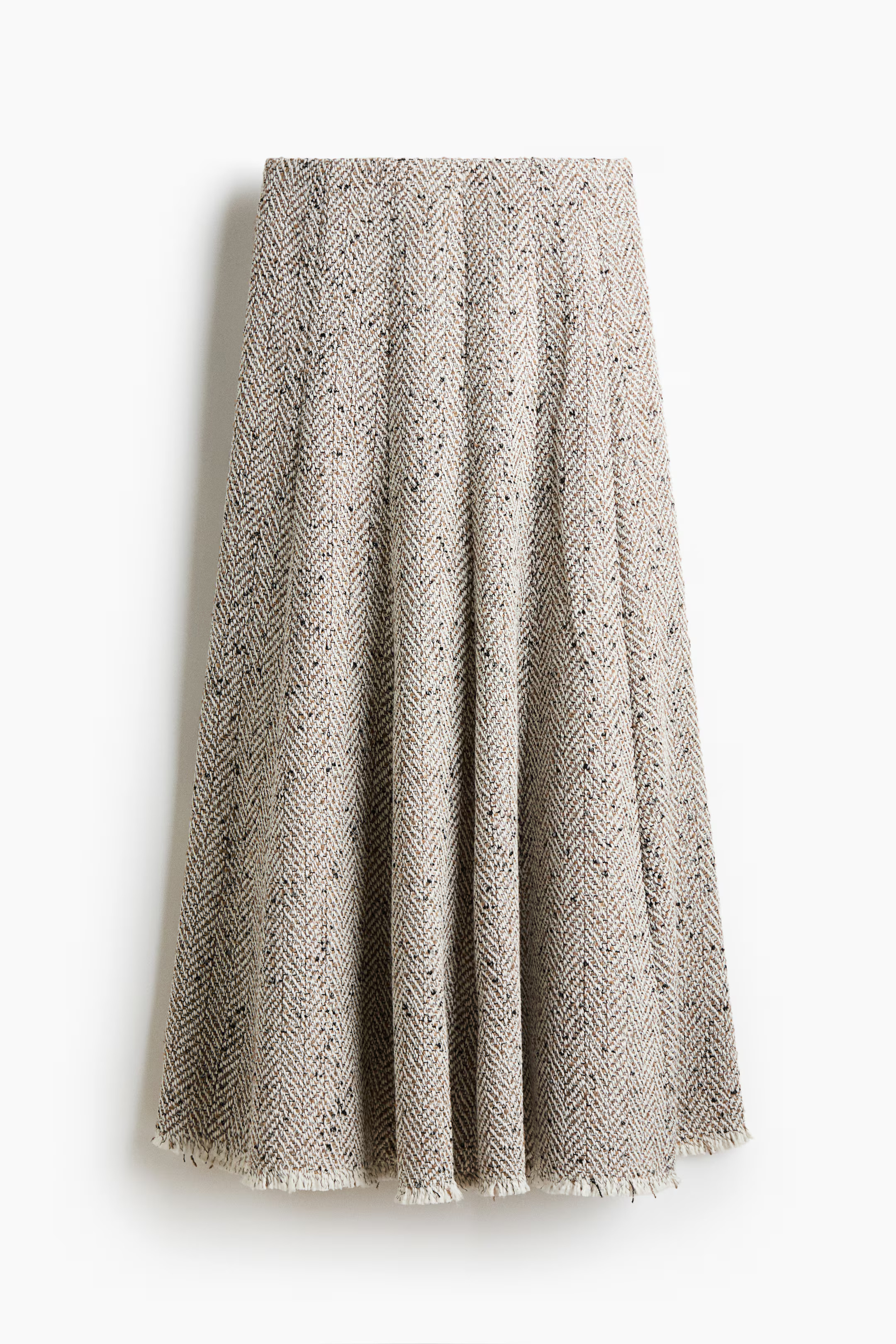 Herringbone-Weave Skirt | H&M (US + CA)