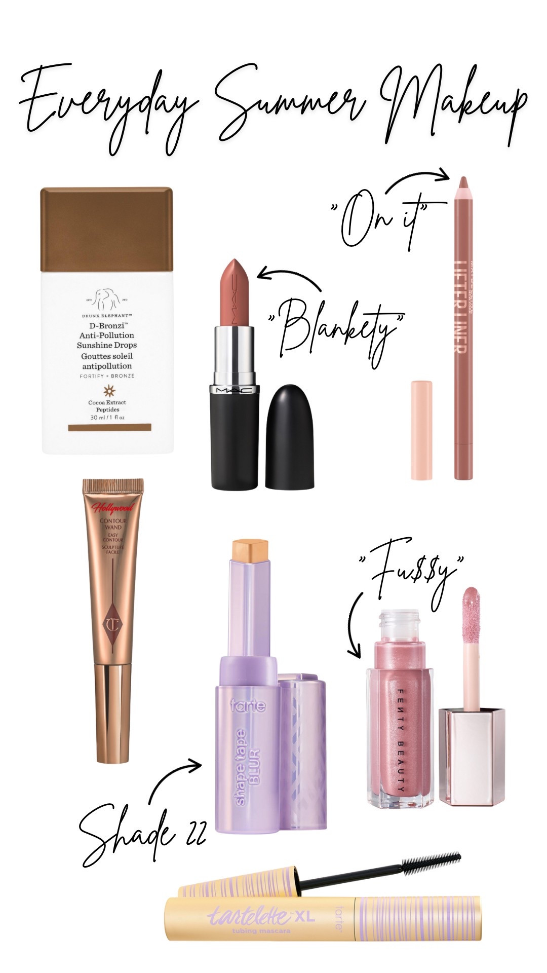 My everyday summer makeup — up to 20% off!! It’s super easy to throw on, the concealer is INCREDIBLE, and gives you an effortless glowy look!!
#makeup #glowymakeup #summer #easymakeup #glowdrops #momfriendly #tarteconcealer #lipcombo #beauty

#LTKSummerEdit #LTKBeauty #LTKSaleAlert