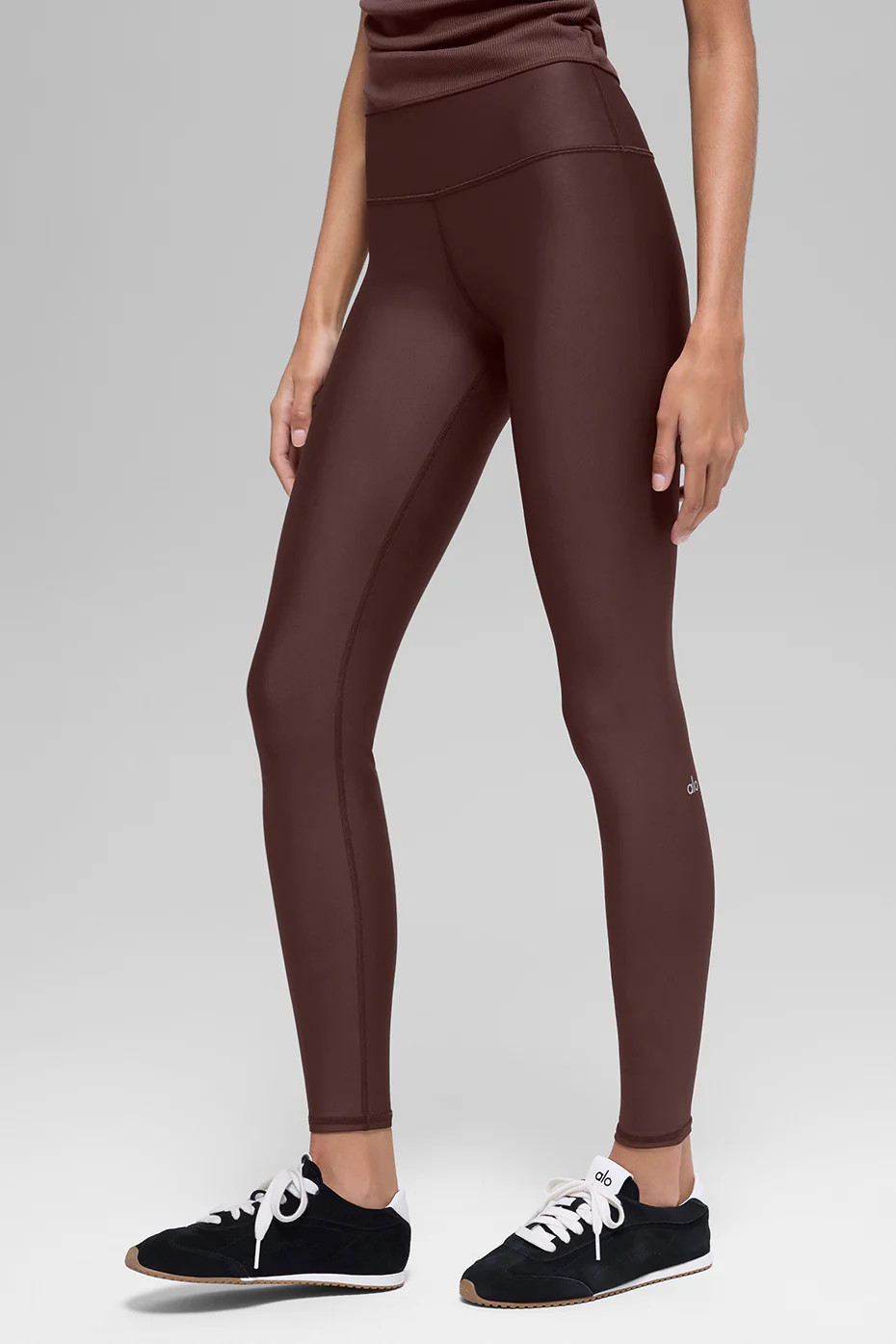 ALO | High-Waist Airlift Legging in Brownstone, Size: 2XS | Alo Yoga (US)
