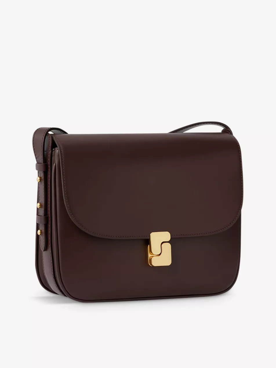 Belissima Maxi leather cross-body bag | Selfridges