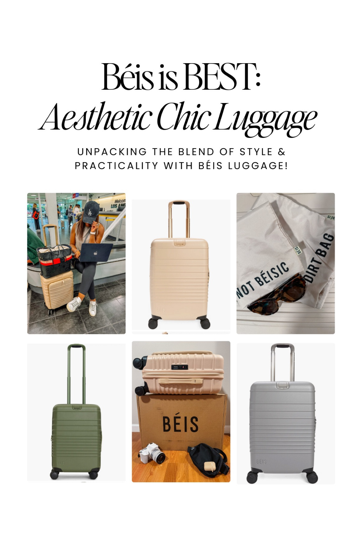 The game-changer in my travel routine - the Béis Front Pocket Carry-On! Imagine travelling stress-free with a suitcase that's not only a stunner but also your personal organizer on-the-go. 🛫

#LTKfamily #LTKtravel #LTKstyletip