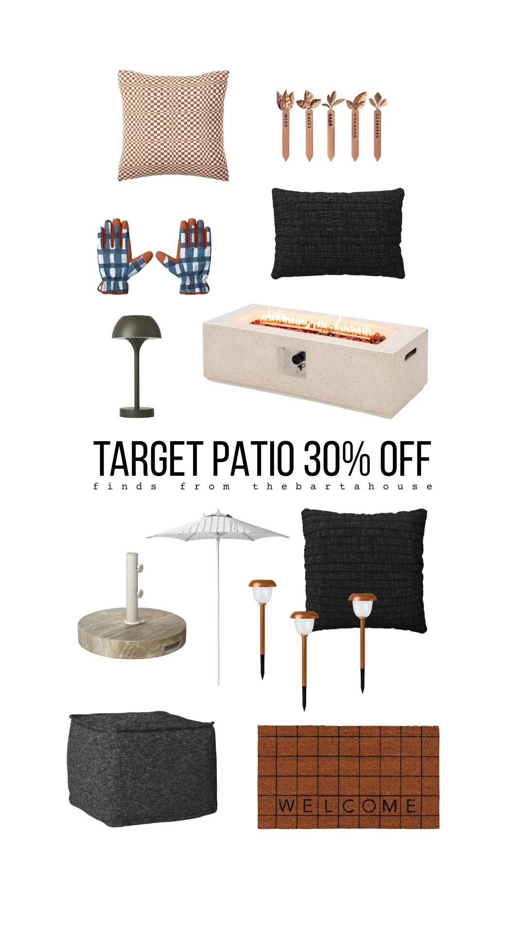 Target patio sale! 30% off 

#LTKHome #LTKSaleAlert