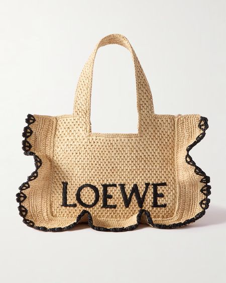 New loewe raffia bags 😍 summer bags beach vacation tote scalloped bag pink bags 

#LTKtravel #LTKstyletip #LTKitbag