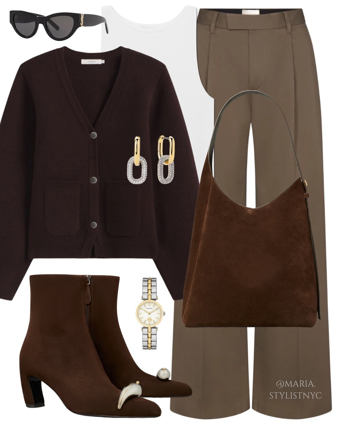 Brown cardigan & boots outfit 🤎✨

#LTKootd #LTKSeasonal