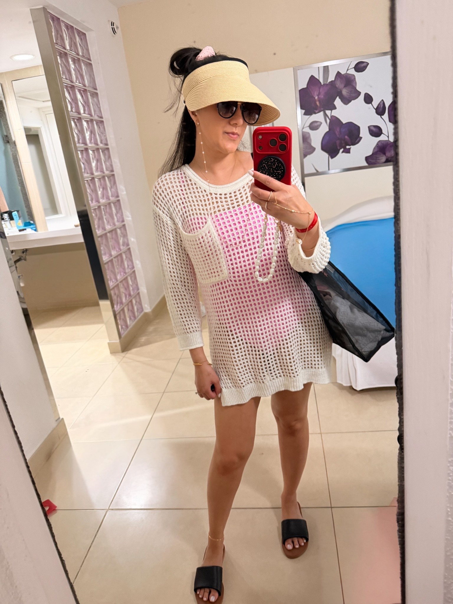 Poolside things I loved by the beach 🏝️ 
Happy shopping 🛍️ 
Wearing size small in coverup and one piece swimsuit 🩱

#LTKsummer #LTKpetite #LTKswimwear