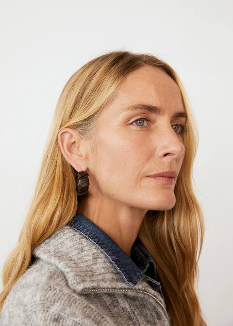 Geprägte Kreolen | MANGO (DE)