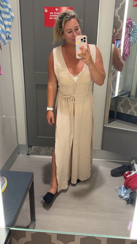 This swim suit/ bathing suit cover up is the best thing I’ve bought in 2024. The high slit, the details, all of it is 🔥

Swim suit, cover up, white bathing suit, one piece, target swim, crochet cover up, beach wear, lounge wear, summer outfit, casual, mom wear, mom swimwear, mom over 30 

#LTKFindsUnder50 #LTKStyleTip #LTKSwim