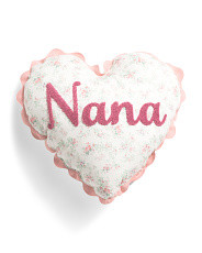 17x16 Nana Shabby Heart Pillow | Throw Pillows | Marshalls | Marshalls