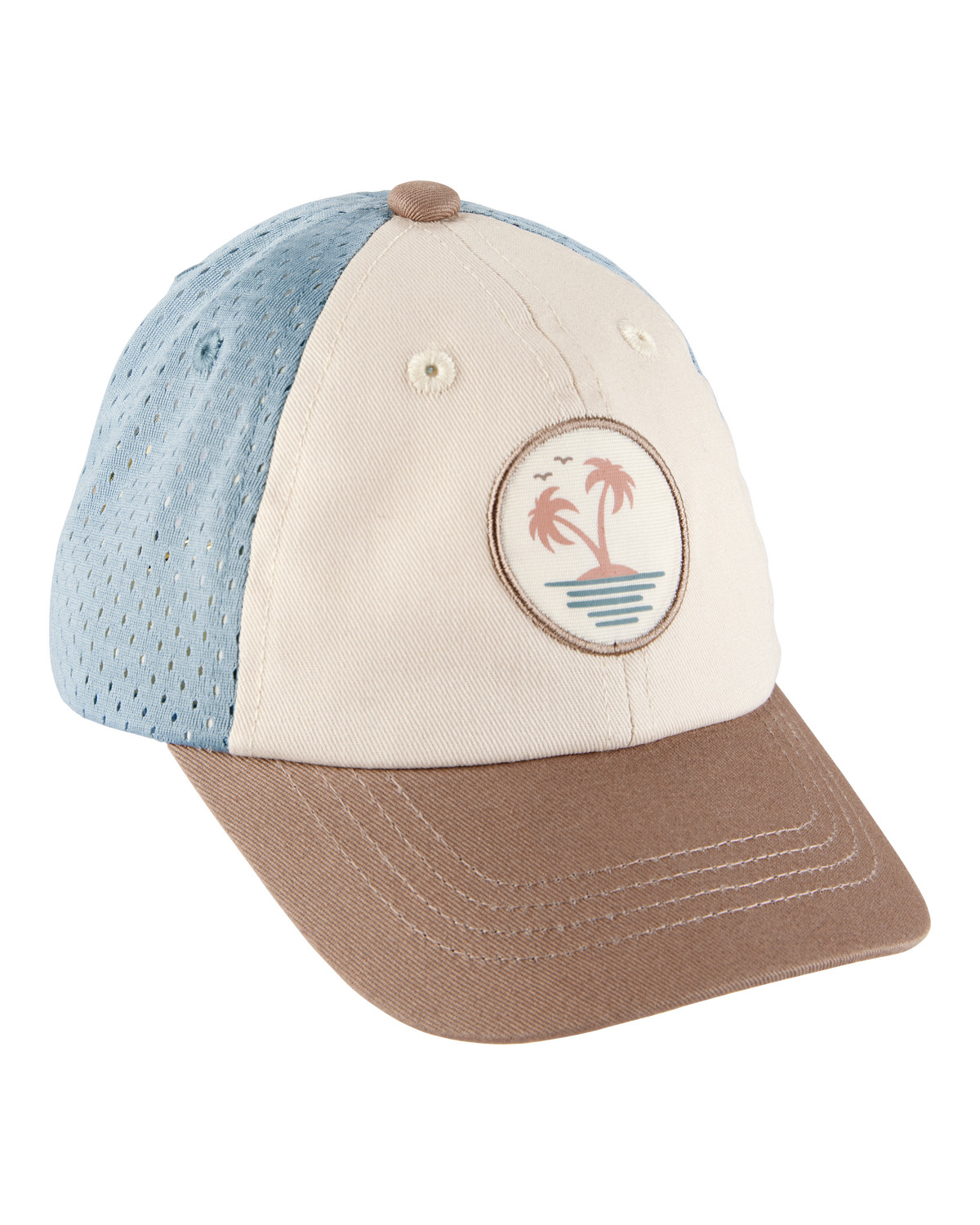 Baby Palm Tree Colorblock Baseball Hat - Tan - Carter's | Carter's | Carter's Inc