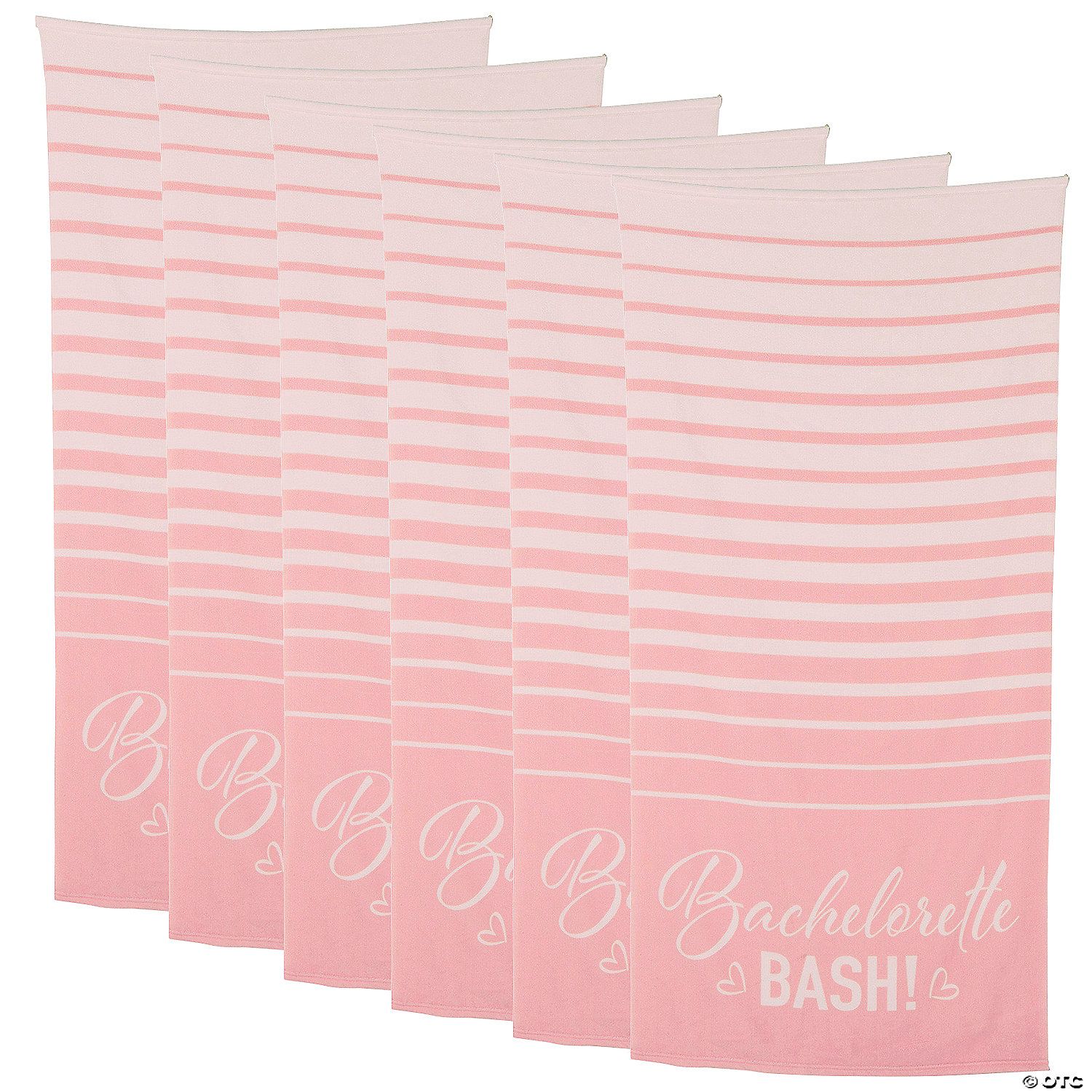 Bulk Bachelorette Bash Beach Towels - 6 Pc. | Oriental Trading Company