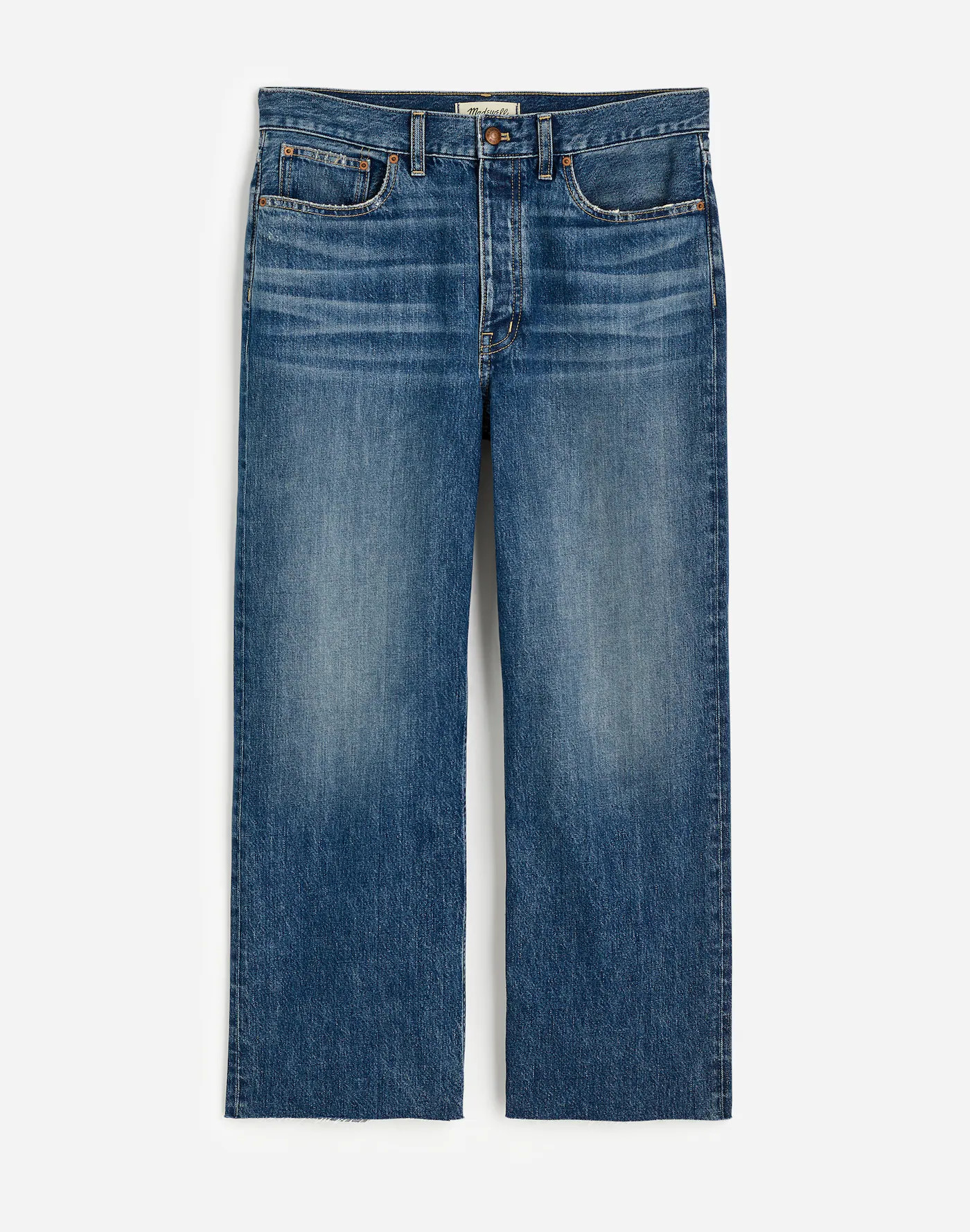 Low-Slung Baggy Crop | Madewell