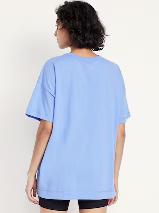 Oversized EveryWear Graphic Tunic T-Shirt | Old Navy | Old Navy (US)