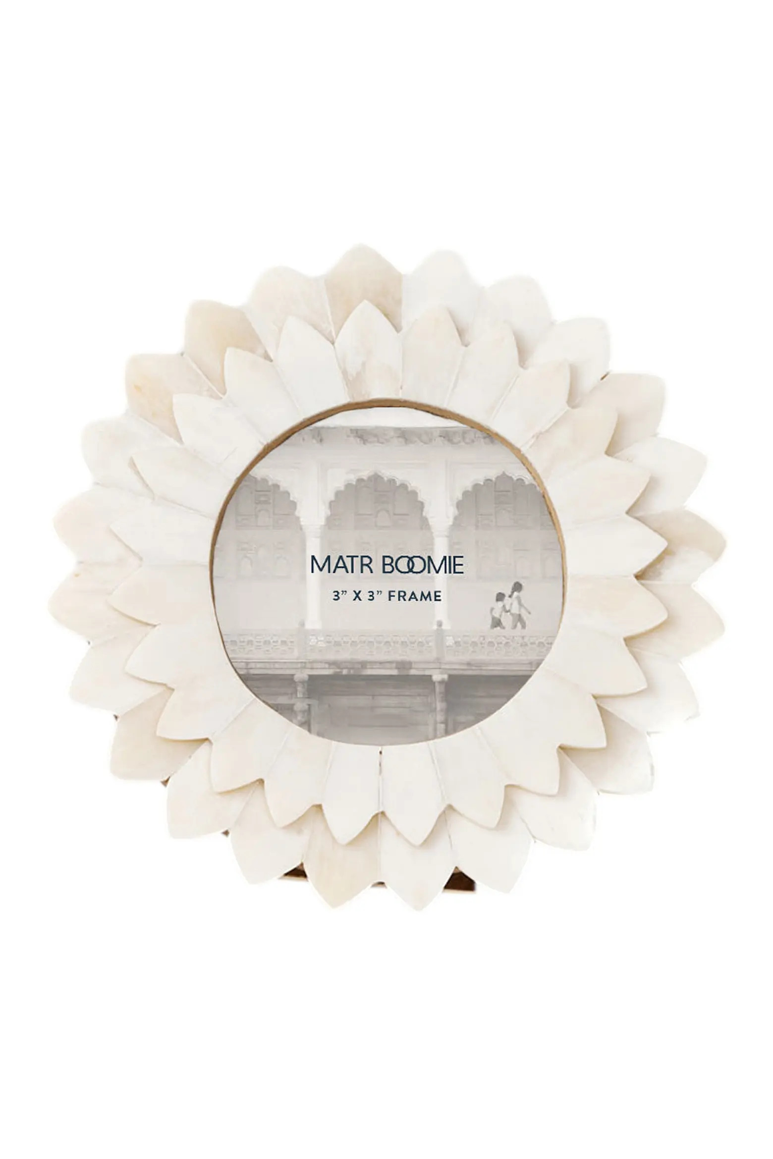Amalesh Bloom 3x3 Cream Picture Frame - Carved Bone | Nordstrom | Nordstrom