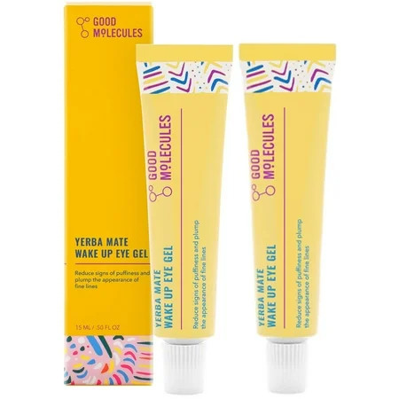 2x Good Molecules Yerba Mate Wake Up Eye Gel 15ml/ 0.5 FL OZ | Walmart (US)