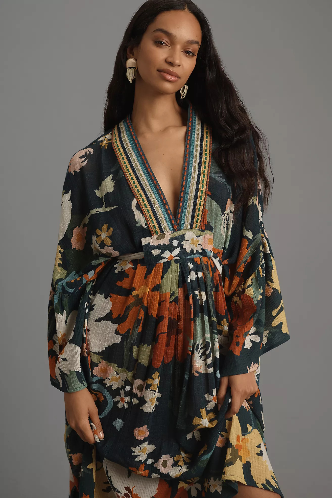 Conditions Apply Floral Kaftan | Anthropologie (US)