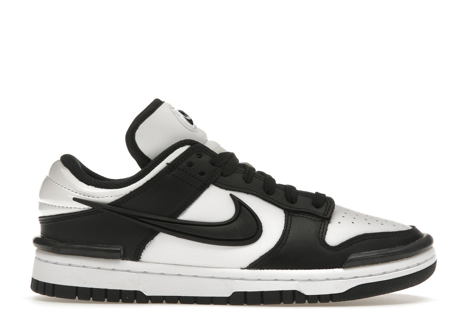 Nike Dunk Low Twist Panda (Women's) Sneakers in White/Black | StockX