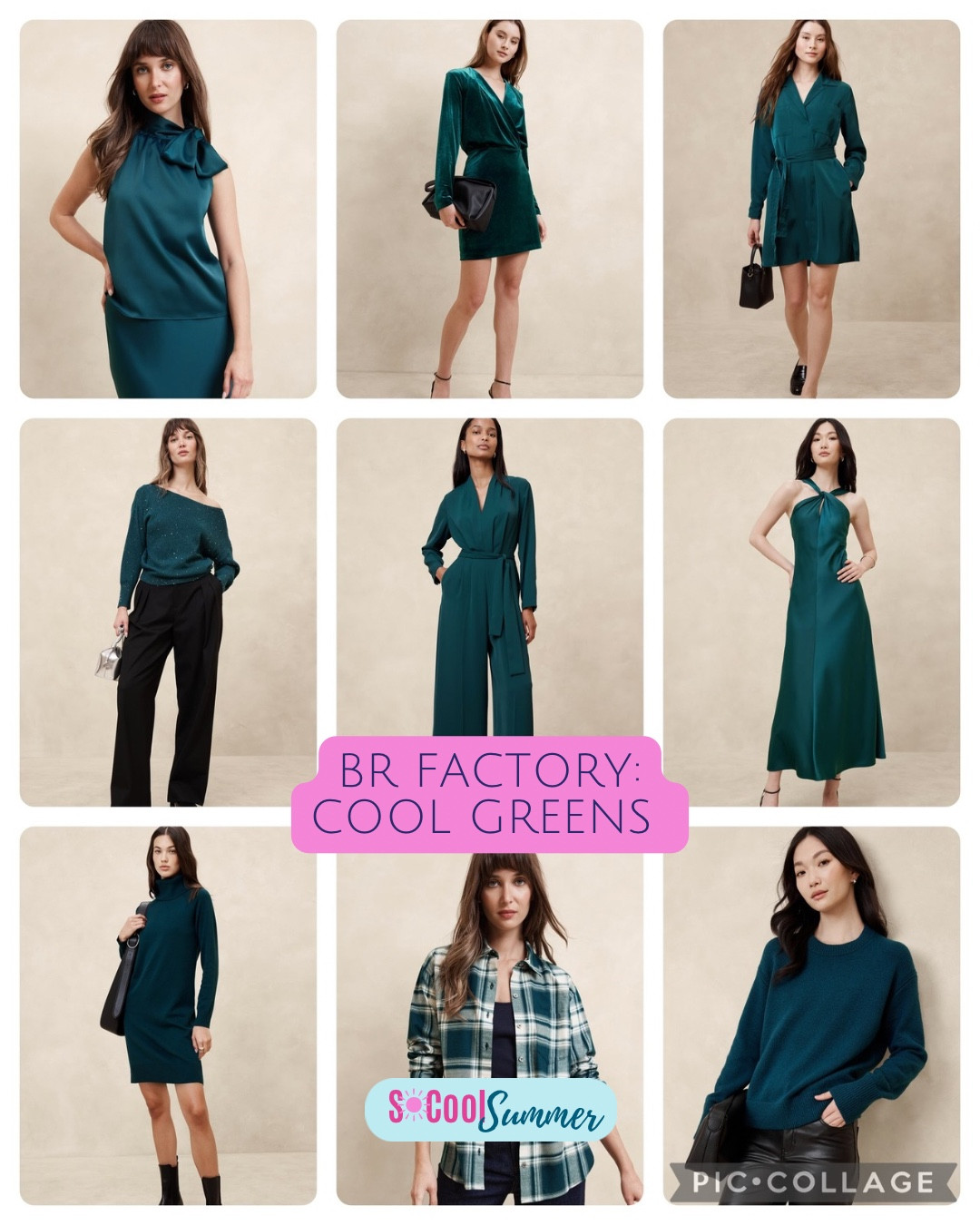 Cool greens at Banana Republic Factory

#hocsummer #coolsummer #lightsummer #truesummer #softsummer #pastelsummer #darksummer #brownsummer #sweetpeasummer #summerpalette #summerfinds

#LTKCyberWeek #LTKSeasonal #LTKHoliday
