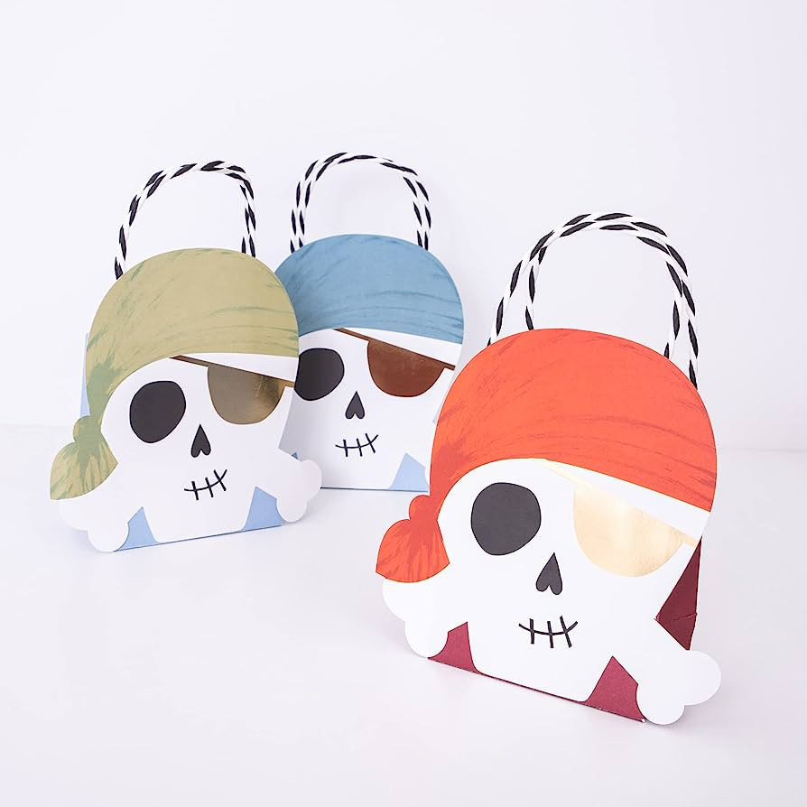 Meri Meri Pirate Party Bags (Pack of 8) | Amazon (US)