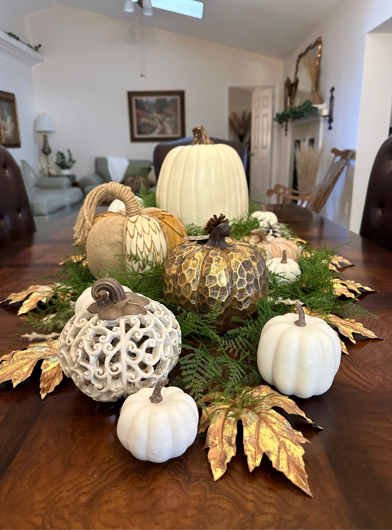It’s time to break out all the fall decorations!!!

Fall decorations 
Fall pumpkins 
Fall leaves 
Fall decor
Fall centerpiece 
Fall wreaths 
Pumpkin decorations 
Gold pumpkin 
White pumpkin 
Thanksgiving decorations 

#LTKHalloween #LTKfindsunder50 

#LTKSeasonal