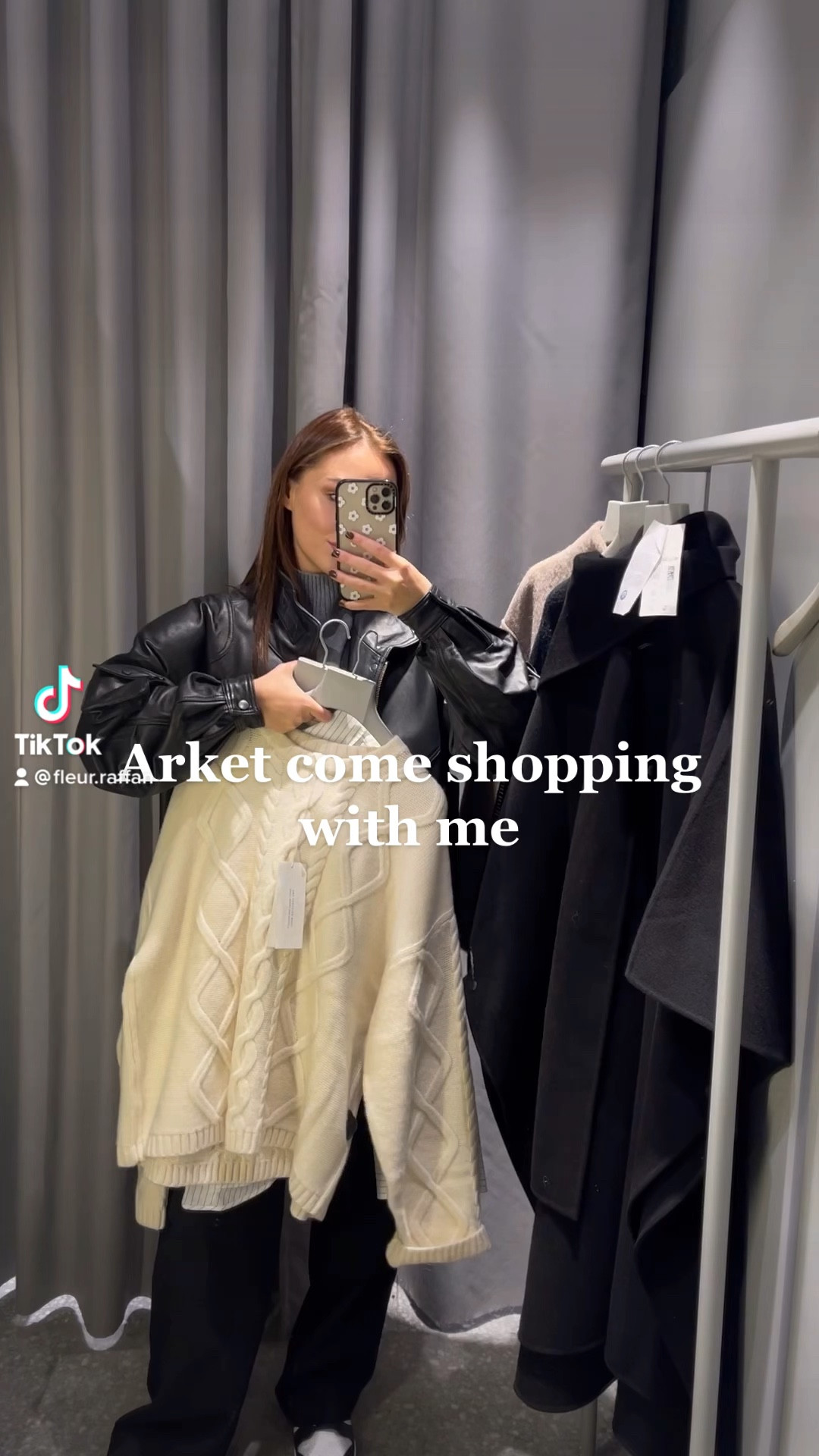 brushed wool jacket arket