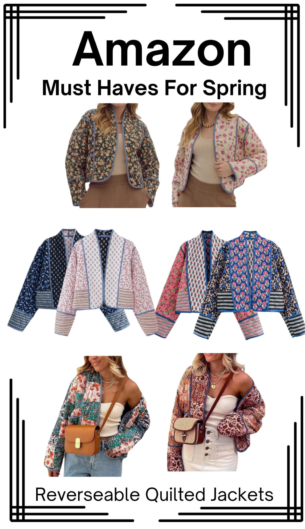 Trending | Spring | Dupes | Quilted Jacket 

#LTKStyleTip #LTKFindsUnder50