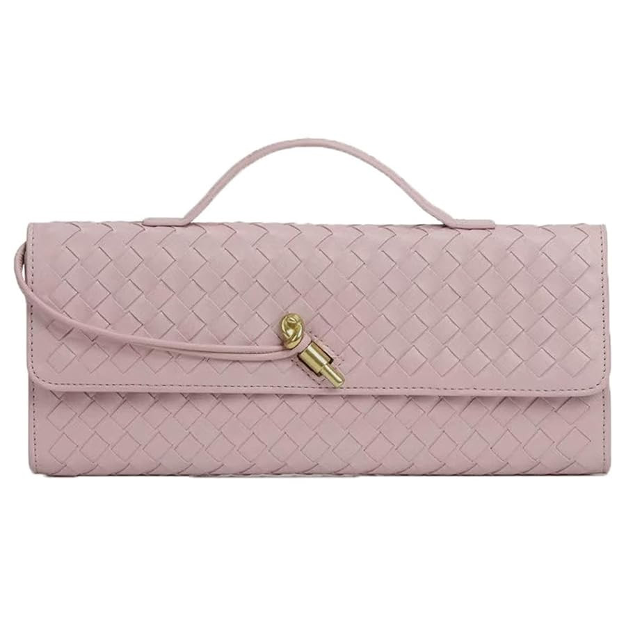 Handwoven Women's Clutch Purse, Crossbody Bag with Adjustable Strap for Evening & Casual Use | Amazon (US)