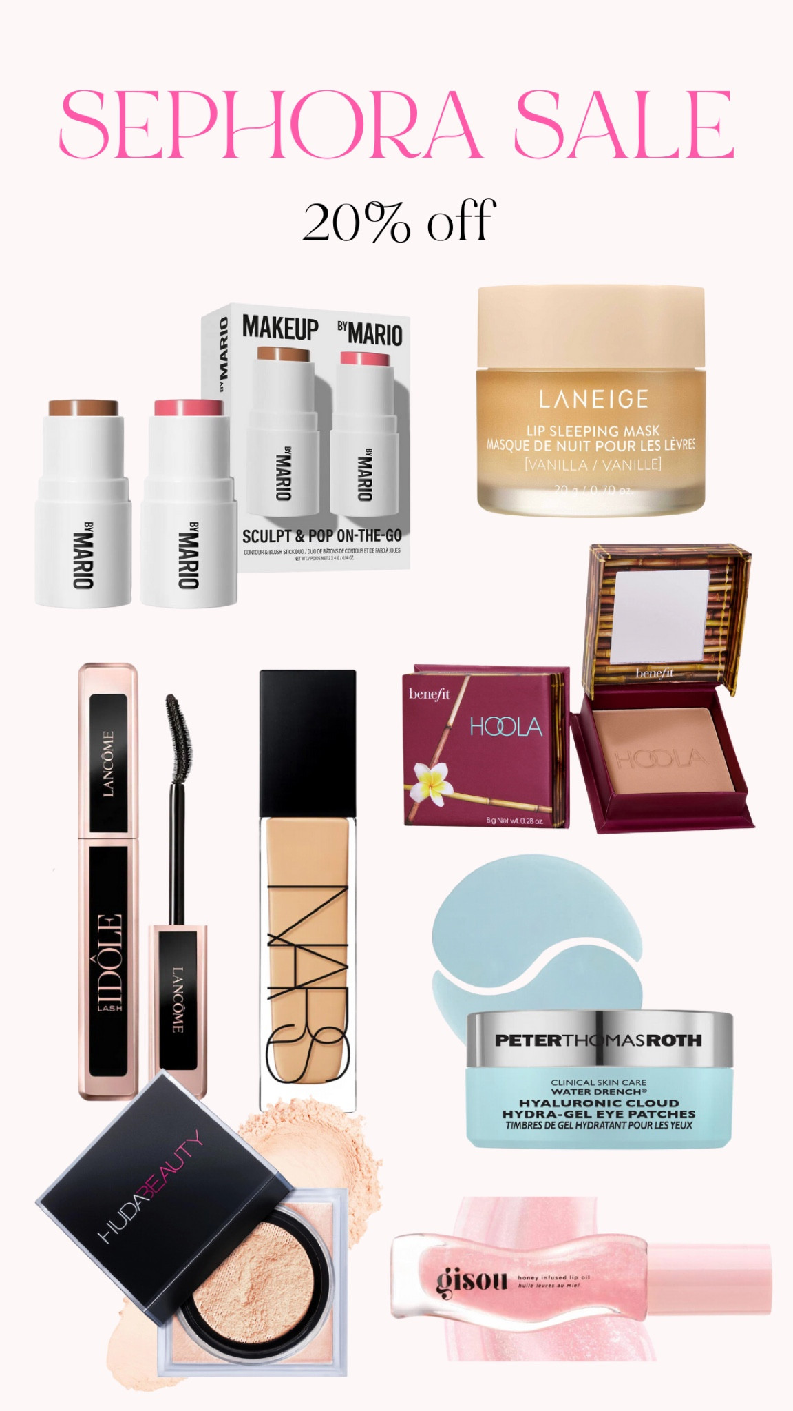 Sephora sale- 20% off! 

Makeup/ beauty/ skincare/ hair care/ gifts for her 



#LTKBeauty #LTKGiftGuide #LTKSaleAlert