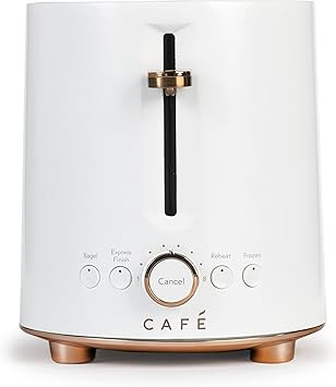 Café Express Finish 2-Slice Toaster | Extra-Wide Slots, Extra Lift for Waffles, Pastries, Texas ... | Amazon (CA)