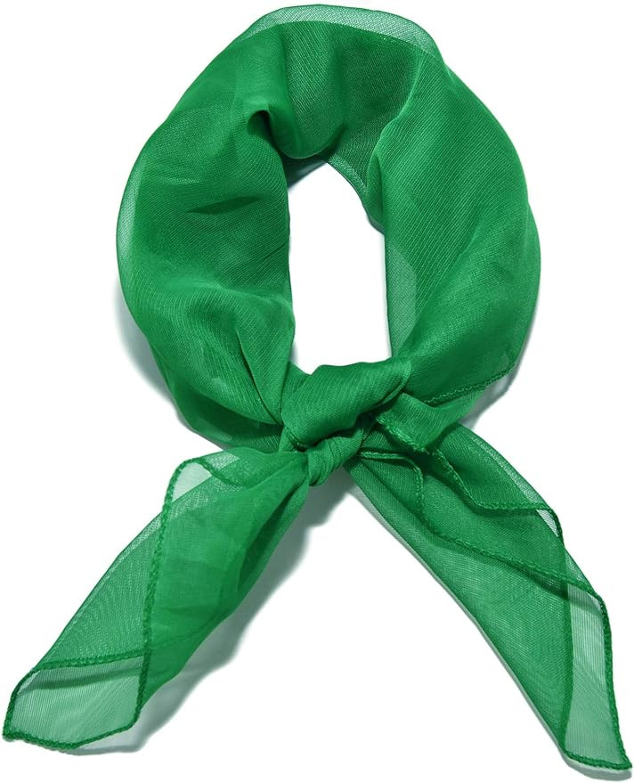 Sidecca Retro Classic Chiffon Square Neck Head Scarf | Amazon (US)