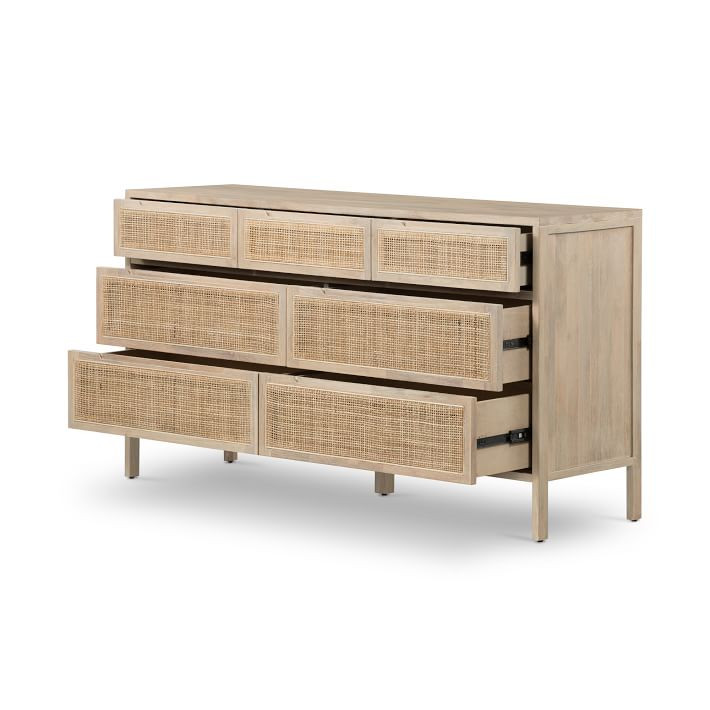 Yvette Woven 7-Drawer Dresser (60") | West Elm (US)