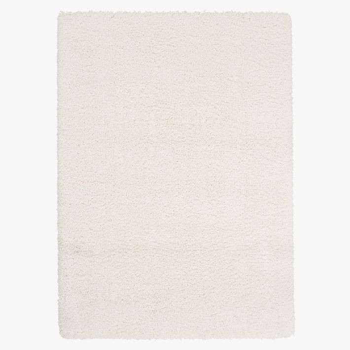 Luxe Shag Performance Rug - Ivory | Pottery Barn Teen