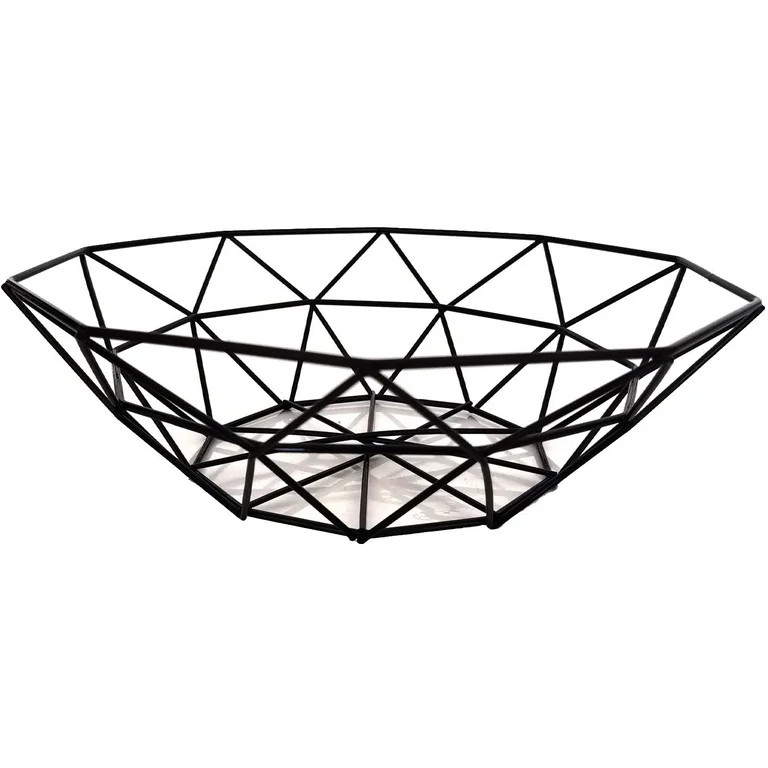 Metal Wire Fruit Bowl, Iron Arts Fruit Storage Baskets for Kitchen Counter, Countertop, Home Deco... | Walmart (US)