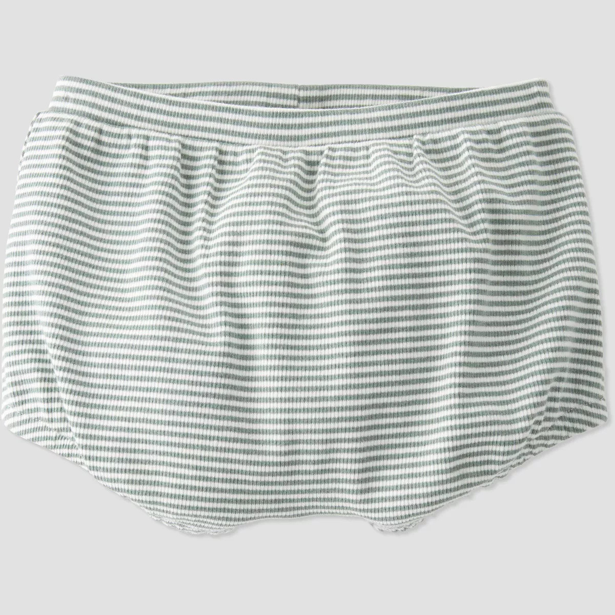 Little Planet by Carter’s Organic Baby 2pc Ribbed Striped Coordinate Set - Blue | Target