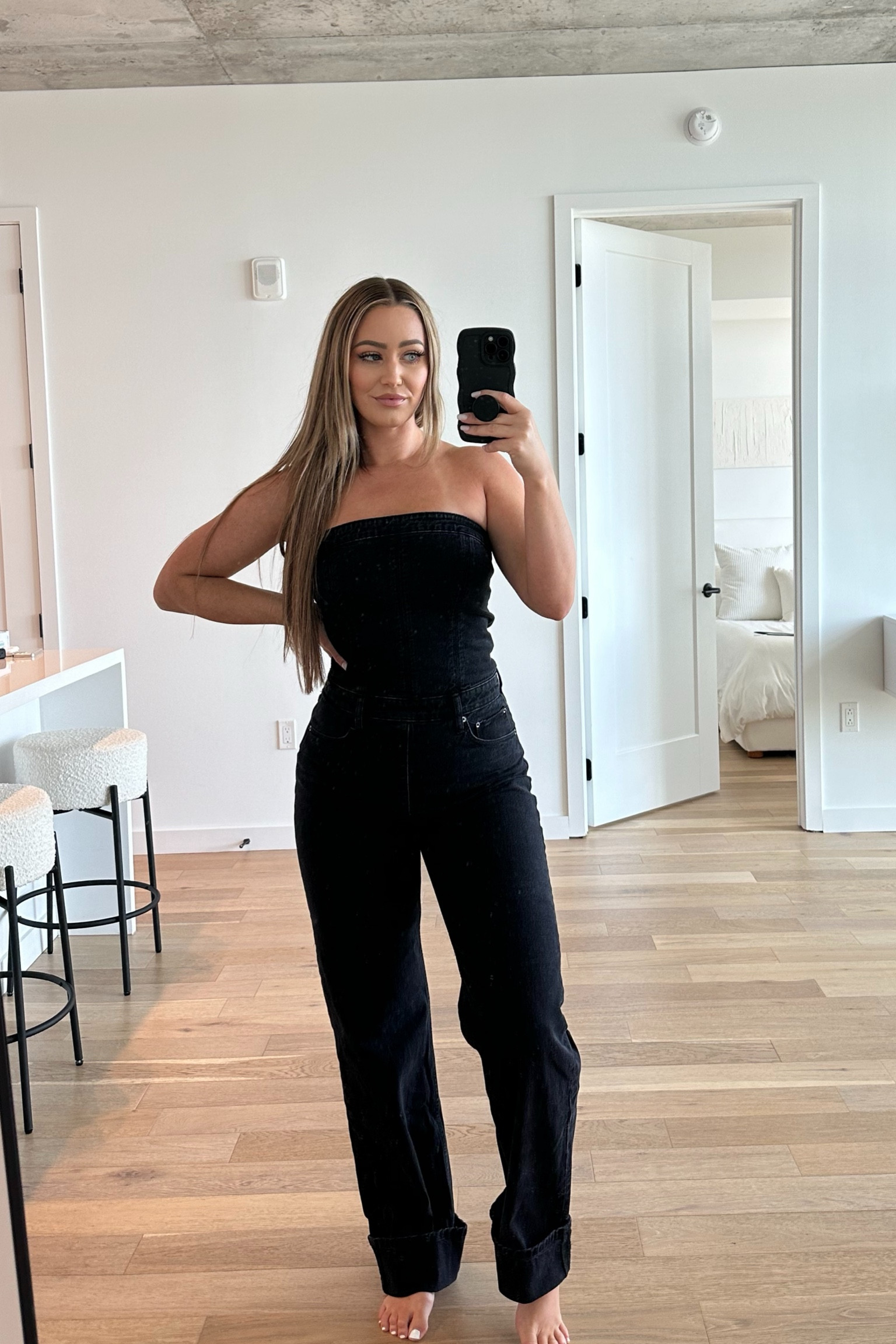 Abercrombie denim haul coming soon! Wearing a small tall in the jumpsuit 

#LTKFindsUnder100