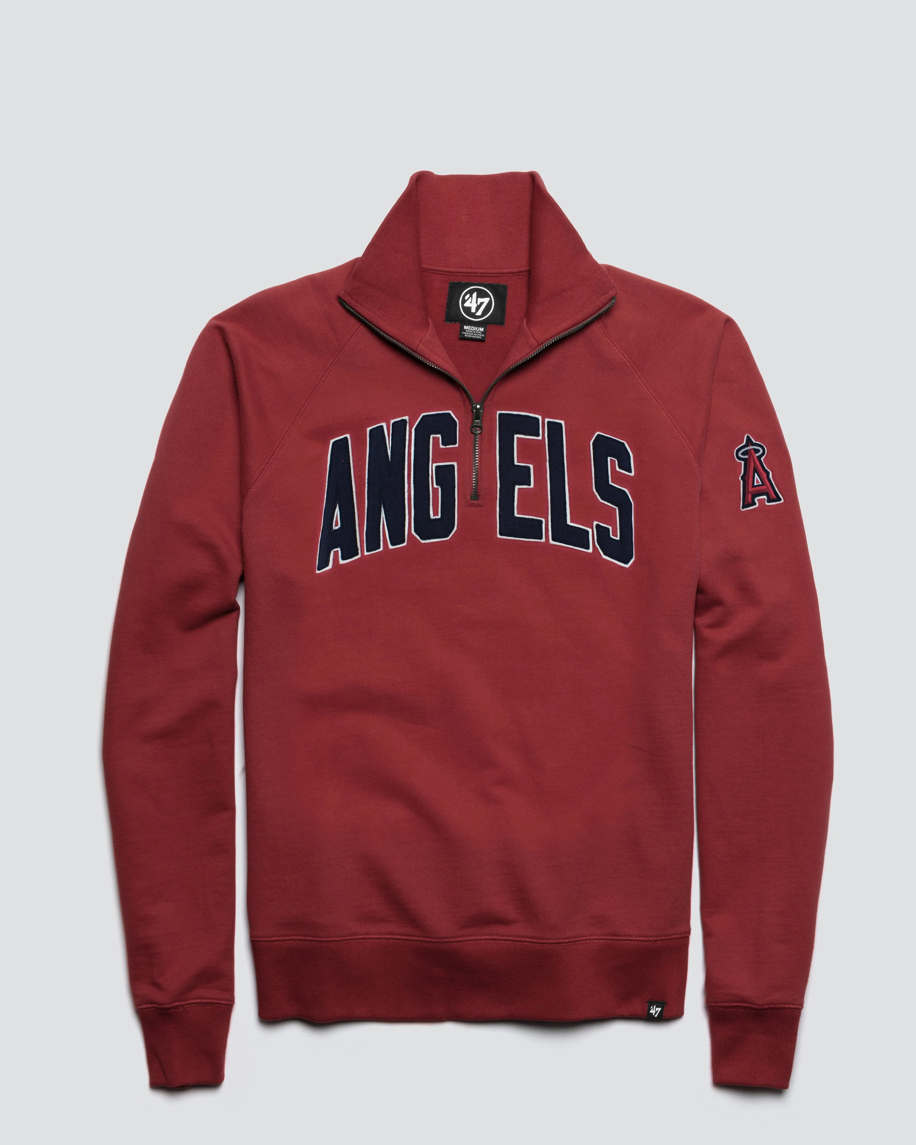 LOS ANGELES ANGELS BANKS '47 HARRIS SCRIMMAGE 1/4 ZIP | '47Brand
