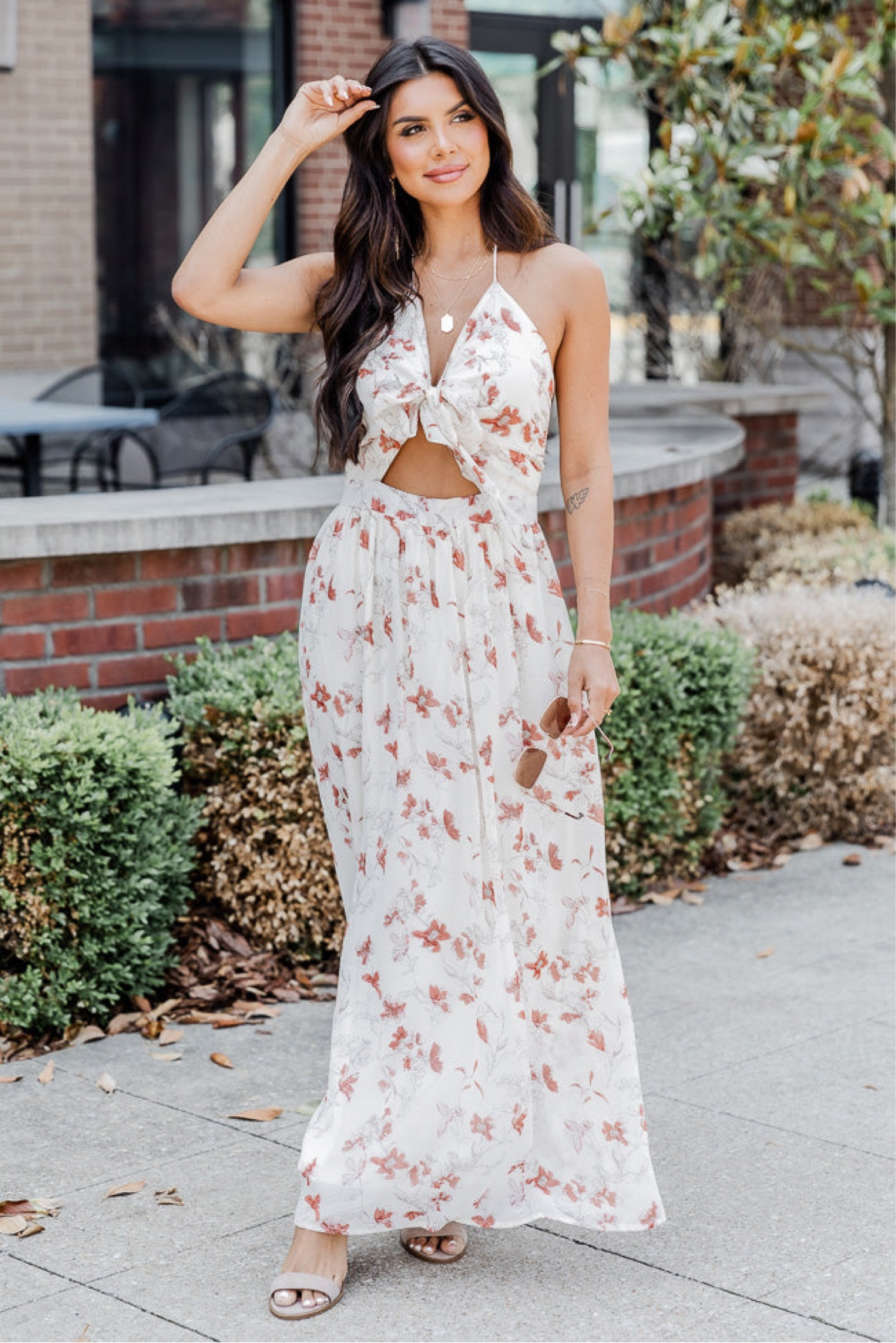 pink lily white dress ChristinFenton on LTK