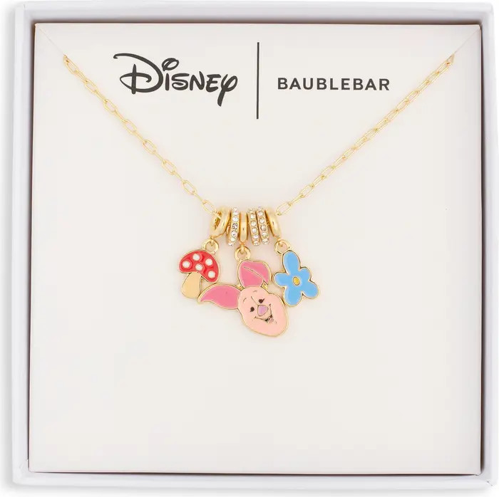 BaubleBar x Disney® Piglet Spring Charm Necklace | Nordstromrack | Nordstrom Rack