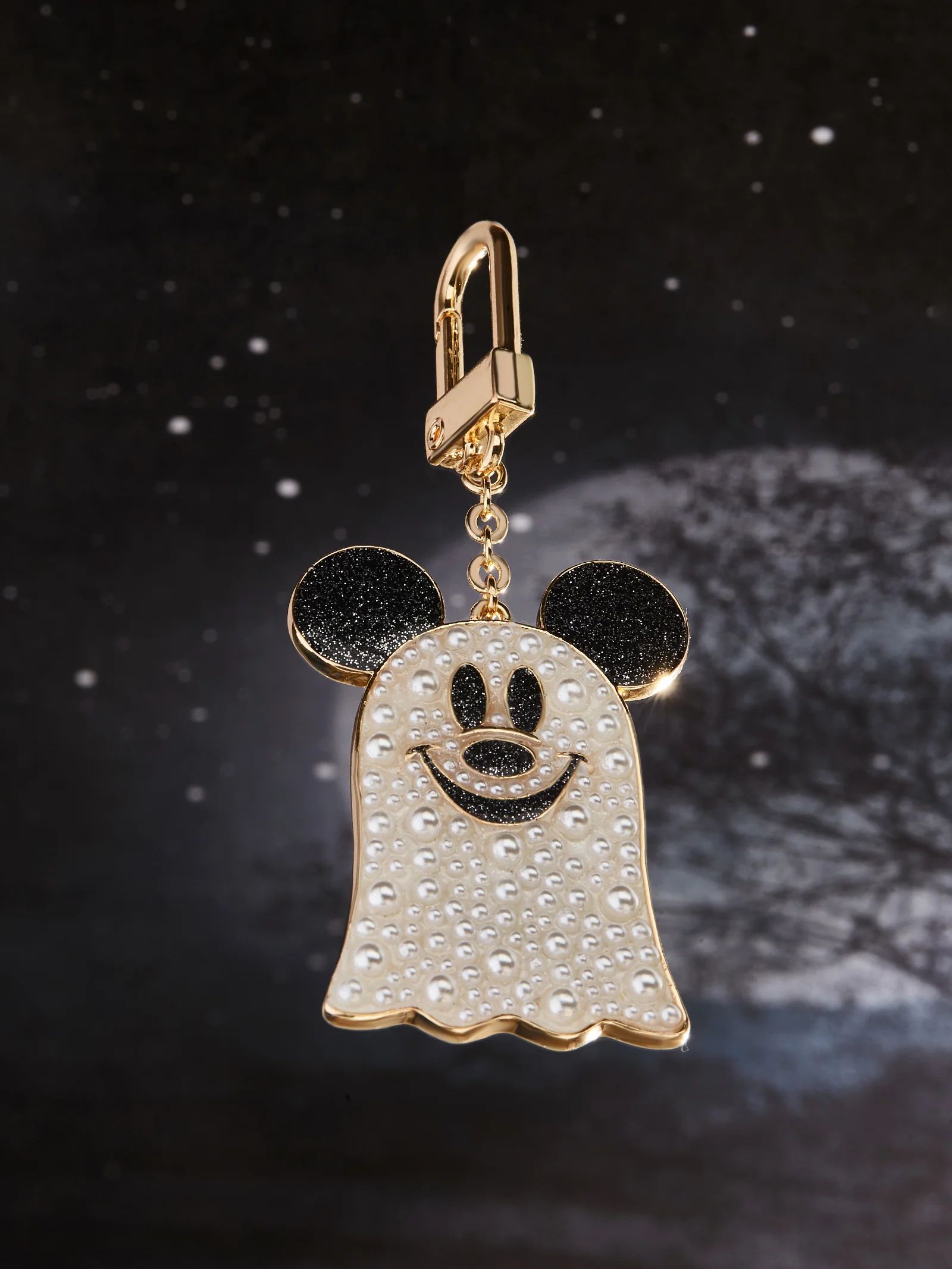 Mickey Mouse Disney Ghost 2D Bag Charm - 2D Ghost | BaubleBar (US)